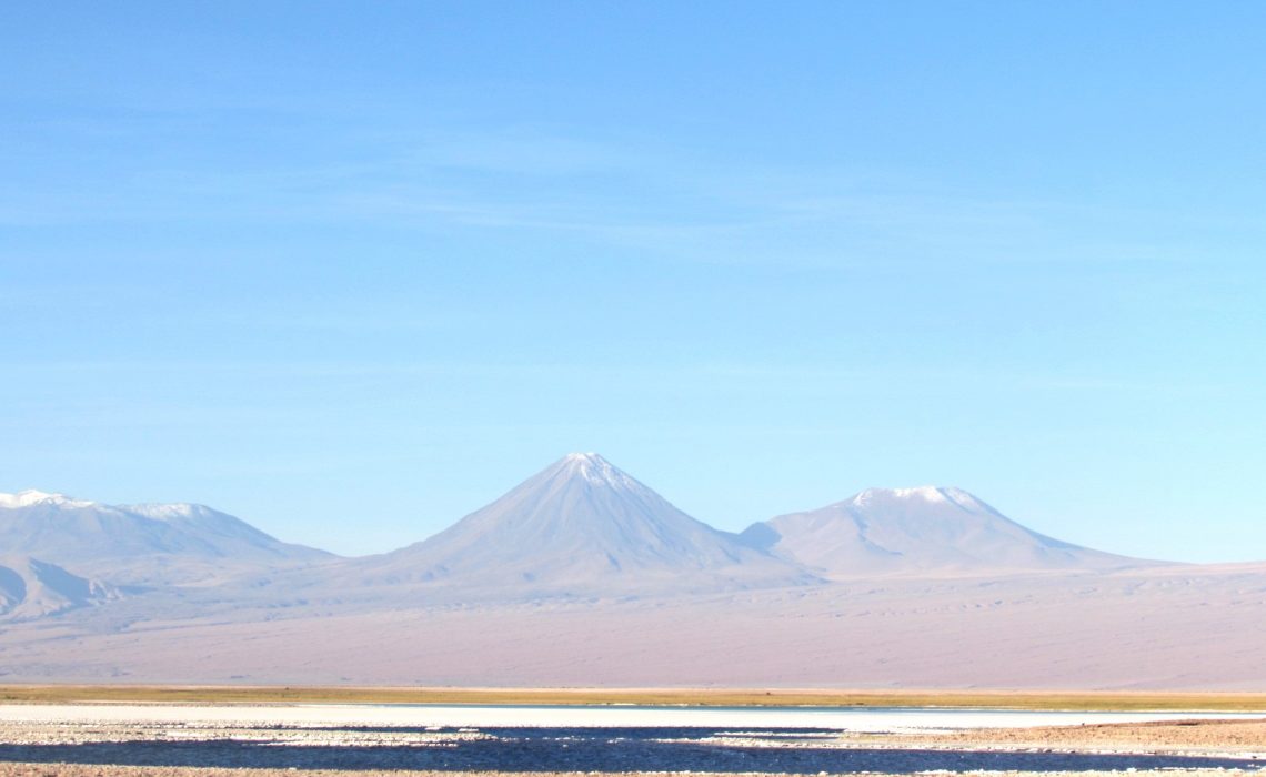 Laguna Tebenquiche no Deserto do Atacama