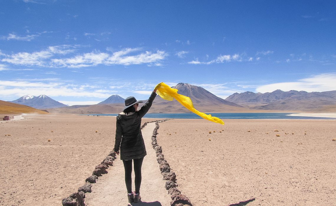 Lagunas Altiplânicas no Deserto do Atacama