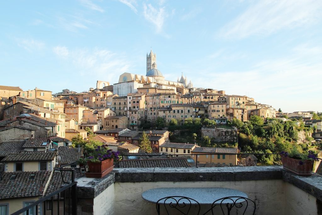 Hotéis bons e baratos em Siena na Toscana