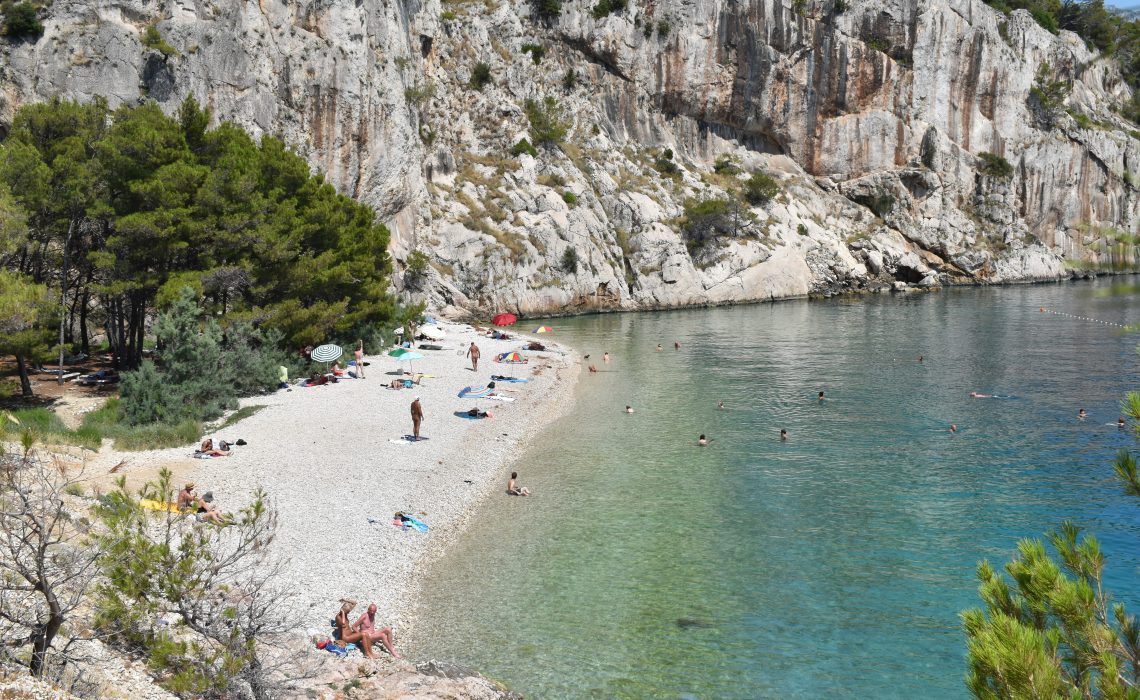 Nugal Beach - A mais linda praia da Riviera Makarska