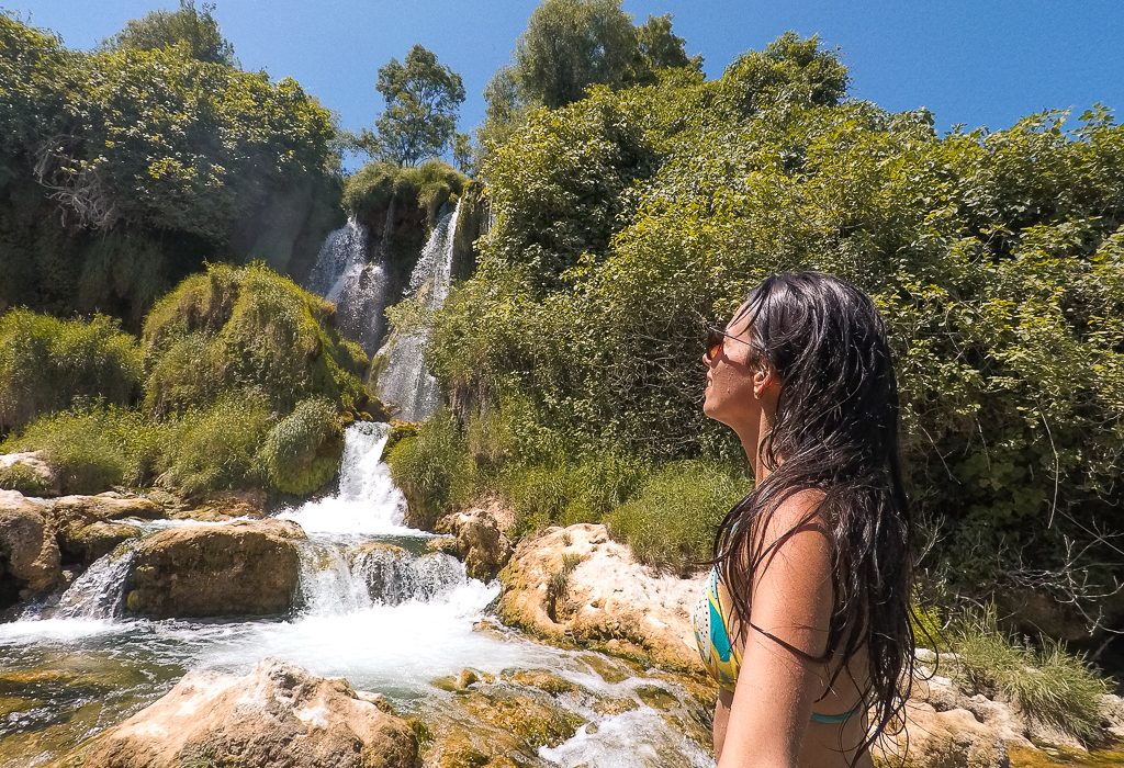 Kravice Falls na Bósnia e Herzegovina